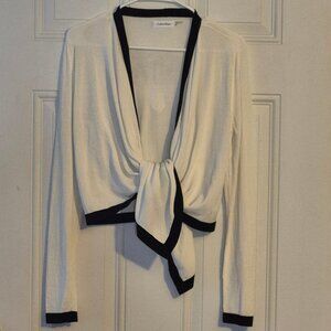 Classic, Calvin Klein Open front Cardigan. Med.